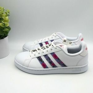 adidas women's floral sneakers